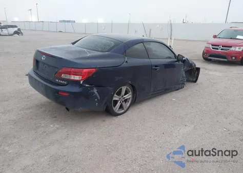 2012 Lexus Is 250C from USA, damaged, VIN JTHFF2C20C2521924